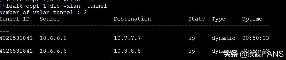 BGP域内EVPN方式VXLAN实验（二）