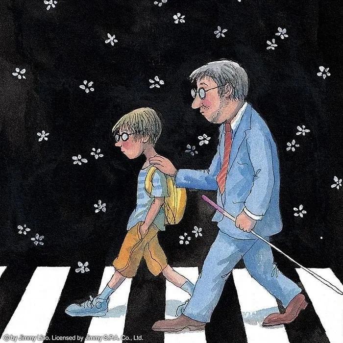 幾米让我们一起做片刻的美梦吧