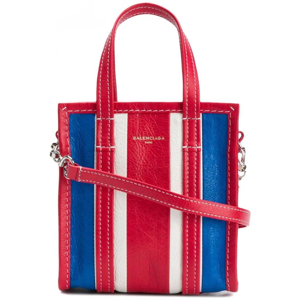 香港红白蓝条纹袋,香港红白条纹袋