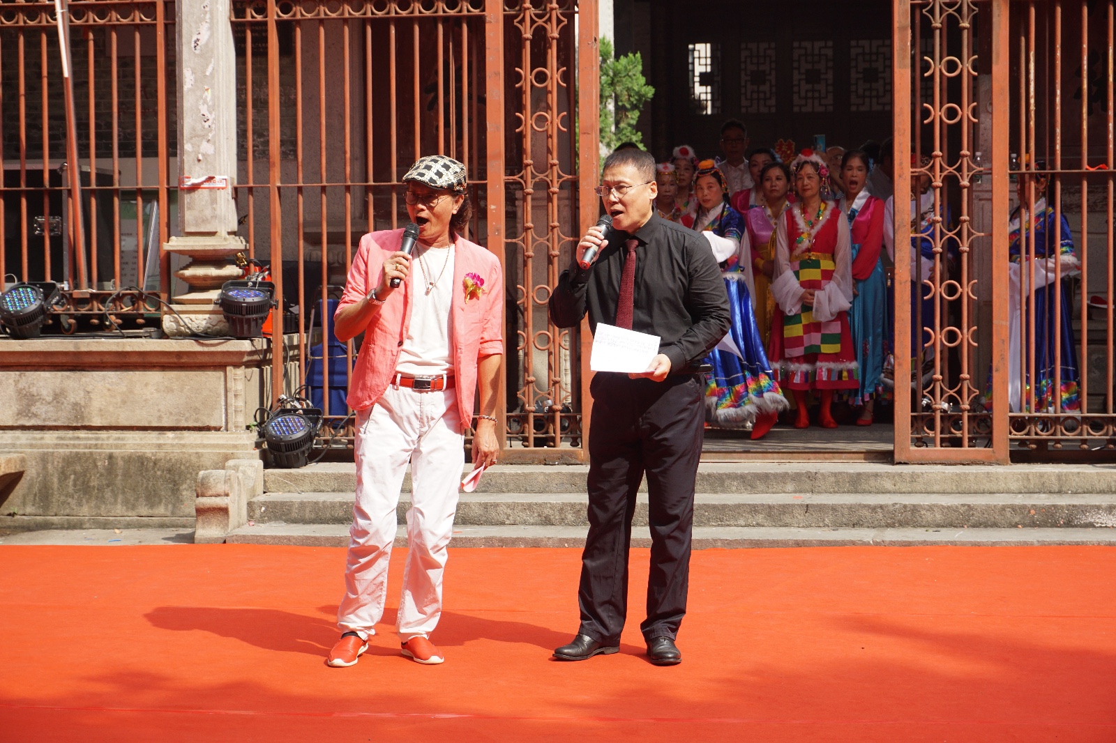 天河｜热闹！一洞公祠重阳敬老摆70多围，老人家笑到“见牙唔见眼”