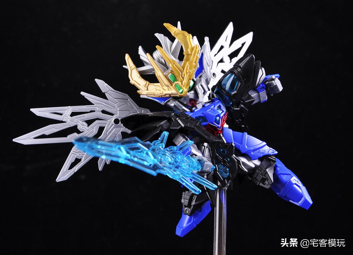 万代三国创杰传曹操飞翼,三国创杰传天霸曹操飞翼高达开箱