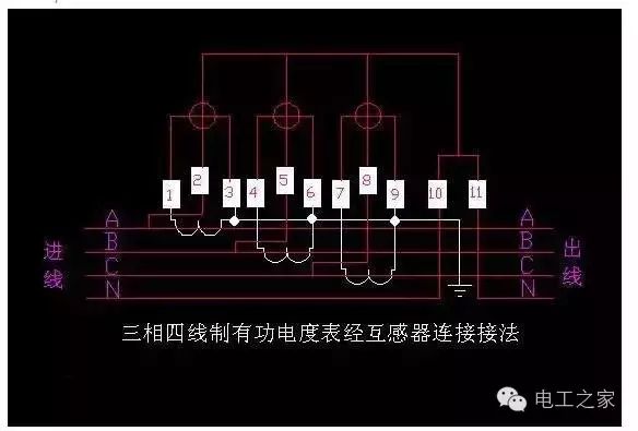 单相电子式电度表接线方法视频,dd1699型单相电度表如何接线