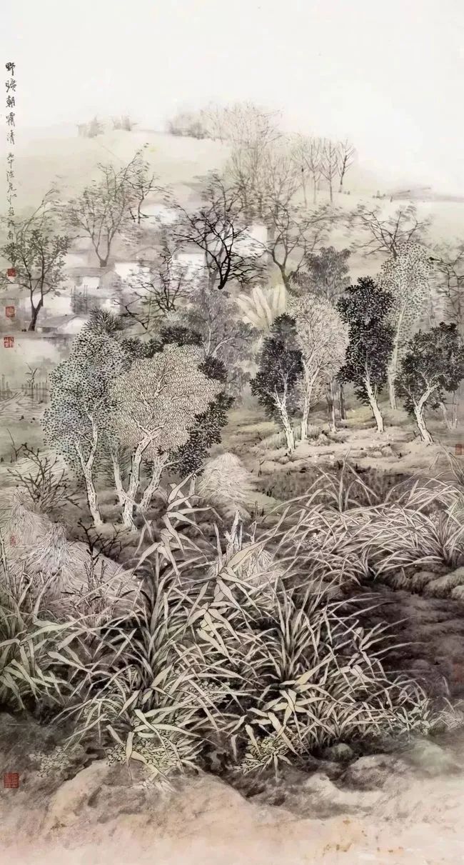 充满诗情画意的山水田园风光,慢慢体味令人陶醉的田园山水韵味