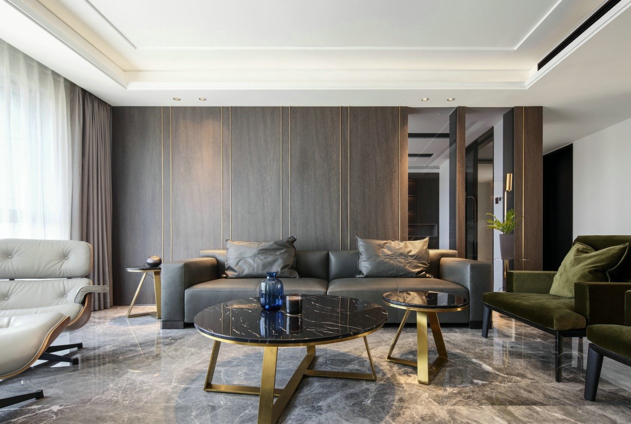 轻奢风护墙板墙面搭配,今年最流行的新款护墙板装修