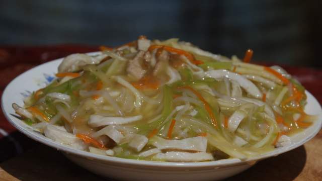 宁波面条哪家最好吃,宁波传统面条