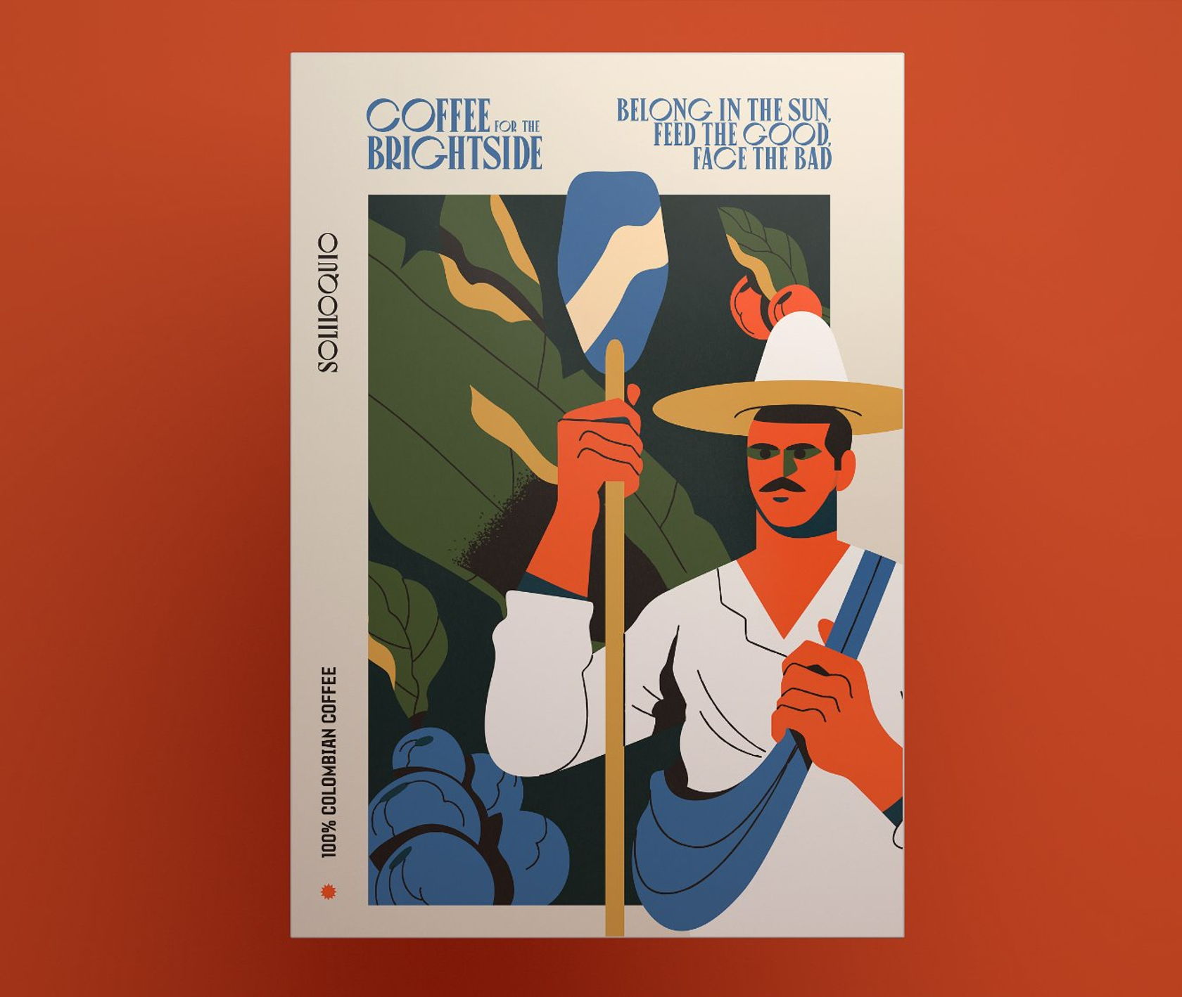 SoliloquioCoffee哥伦比亚咖啡品牌设计via:CristianGonzález​​​​