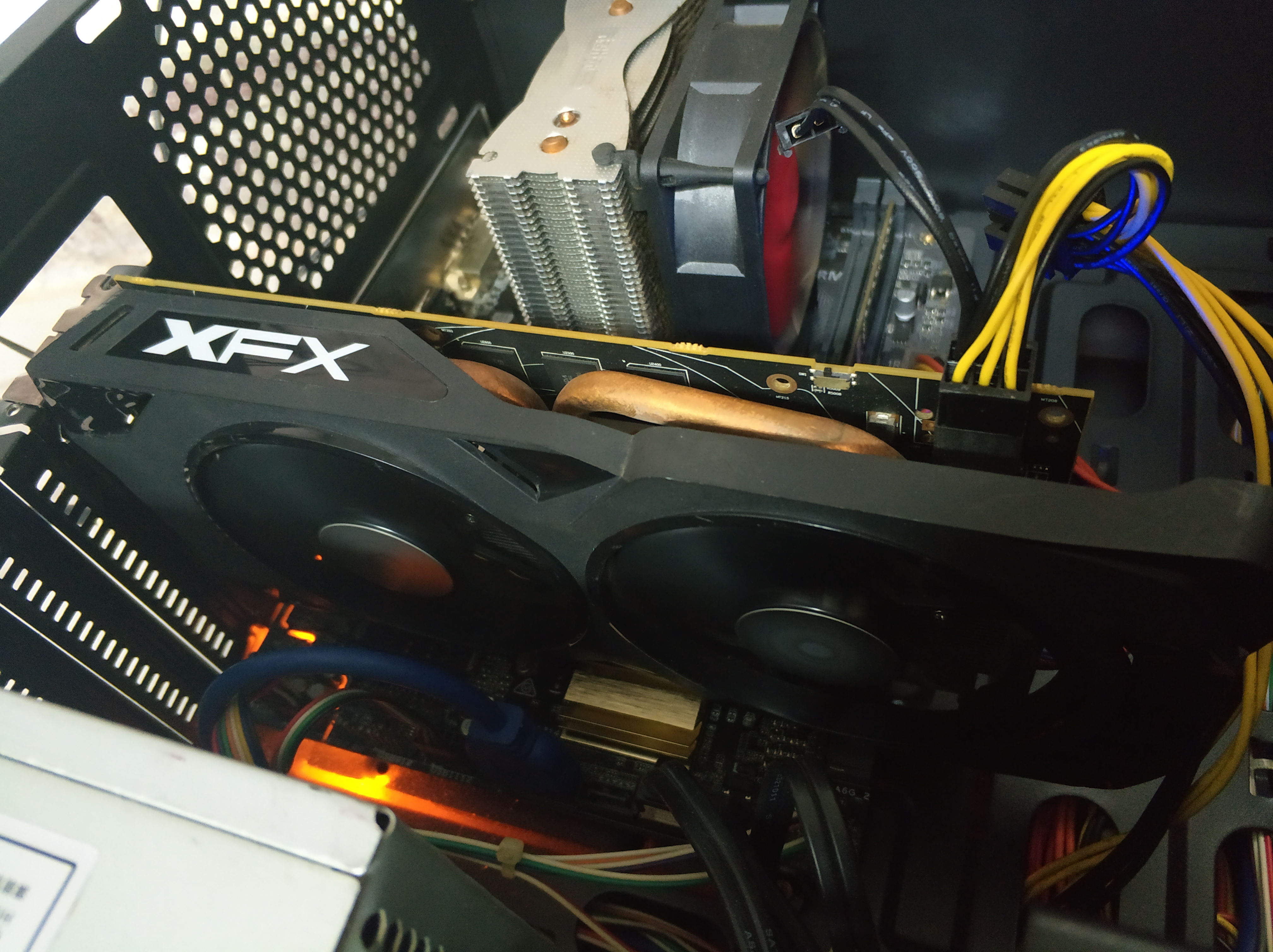 讯景rx470黑狼版能挖矿吗,讯景rx470黑狼显卡卡扣散热视频