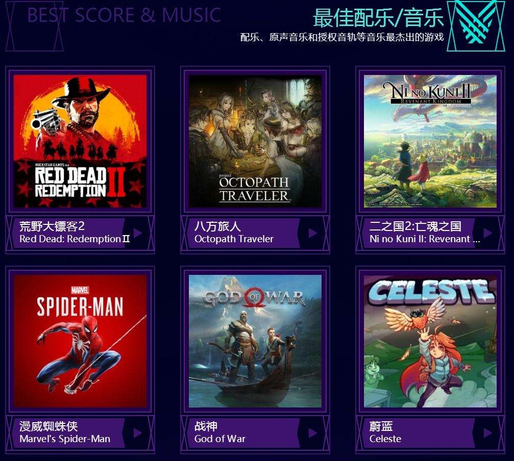 游戏界奥斯卡2018,游戏界的奥斯卡gta颁奖典礼