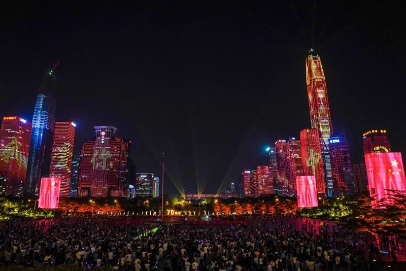 深圳国庆节焰火晚会线路图,观看深圳焰火晚会最佳地点