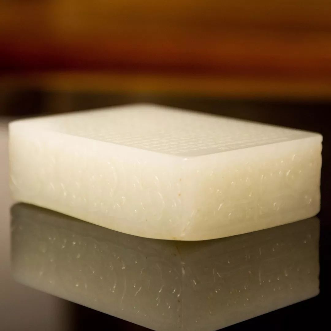 金镶白玉牌豆腐,上海羊脂玉豆腐