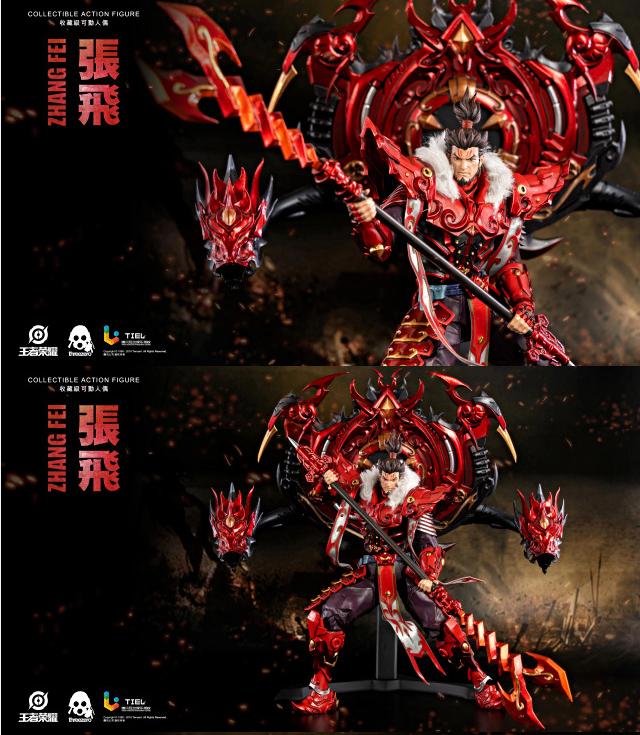 王者光荣中的诸葛亮手办测评,王者光荣新模型五虎将皮肤