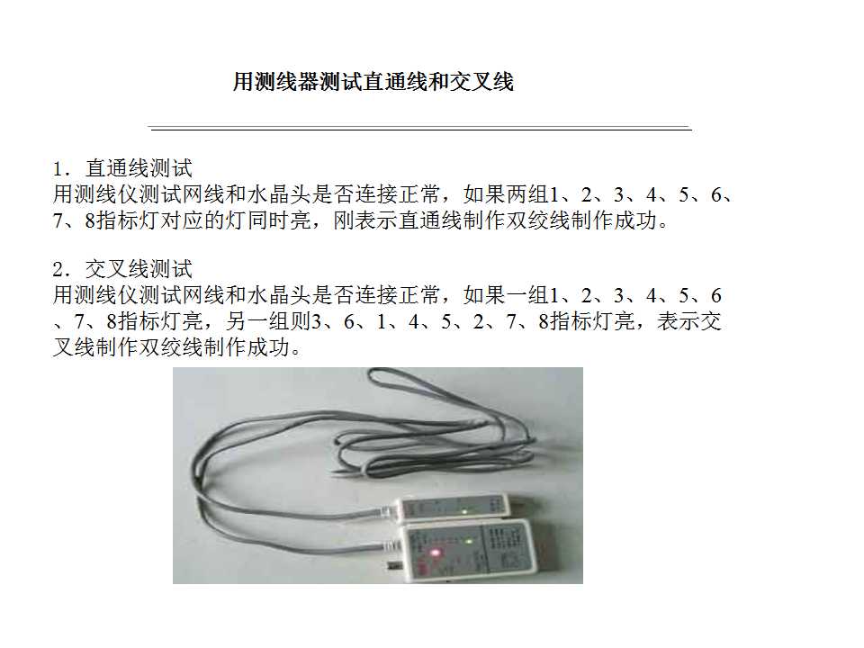 网线的制作实训,网线制作ppt免费