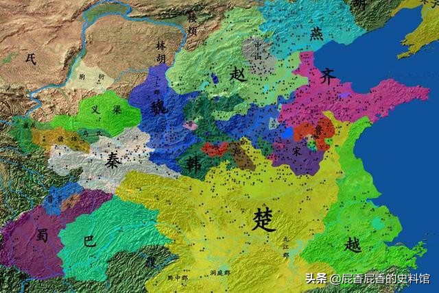 春秋时代的诸侯国有多大,春秋170个诸侯国名单