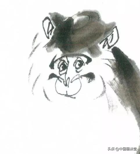 国画猴子入门教学,国画猴子简单的画法