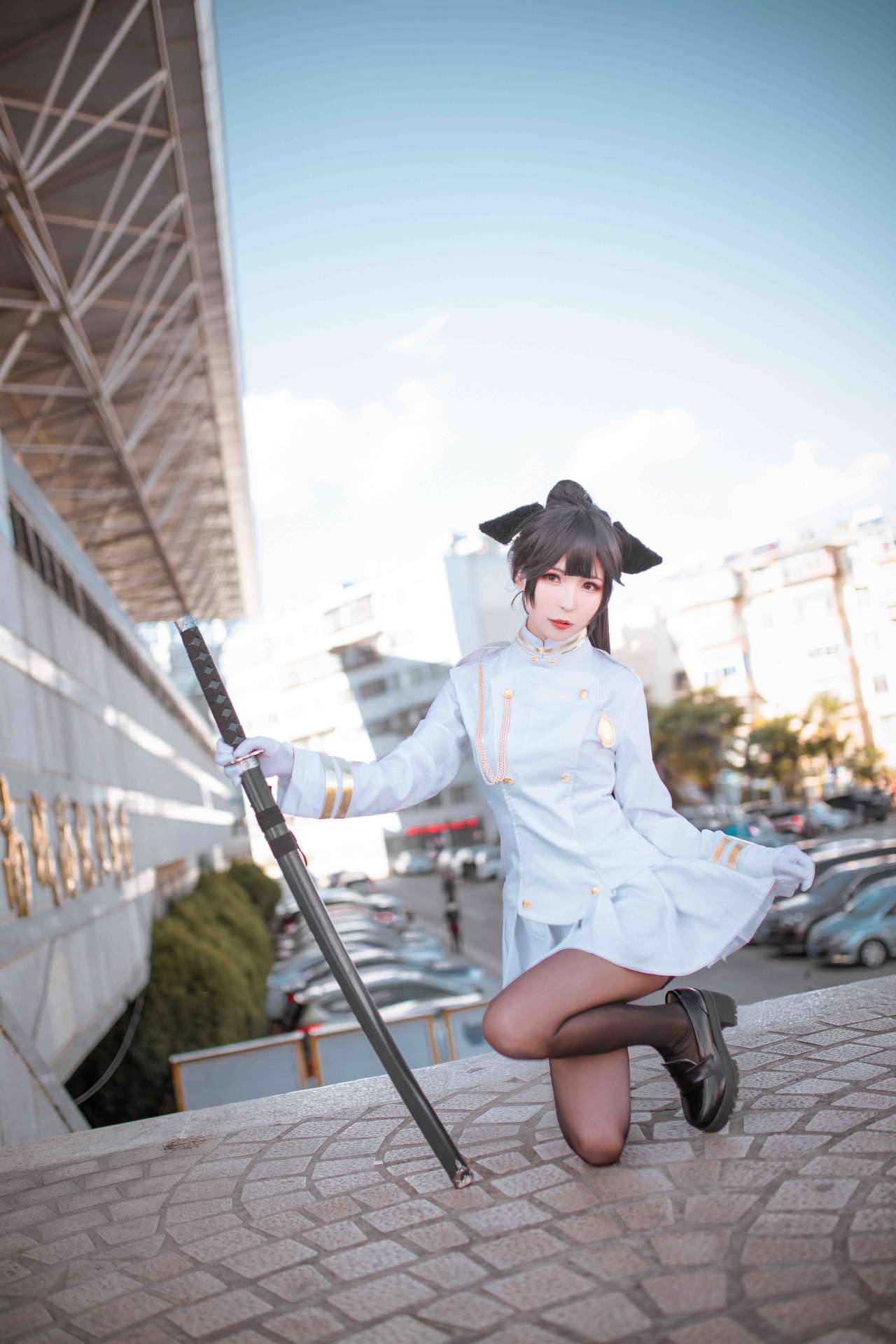 碧蓝航线高雄高清壁纸,碧蓝航线高雄獒cos