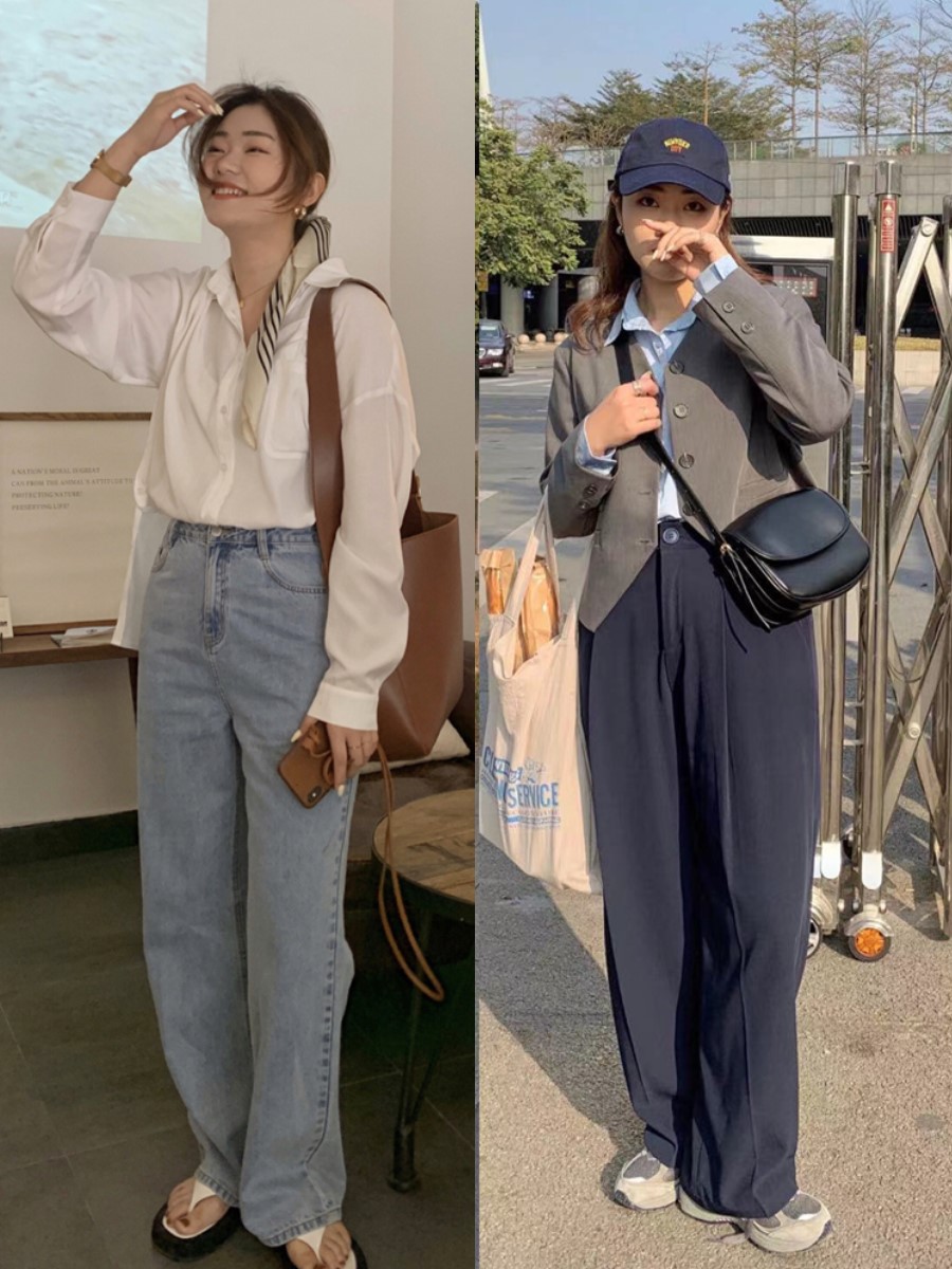 不同身材如何穿搭裤子图文,不同身材穿衣搭配技巧搞笑