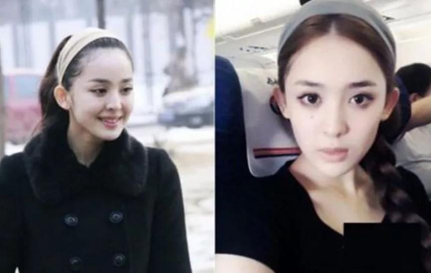 娜扎被p黑白照,戏没演好被导演骂