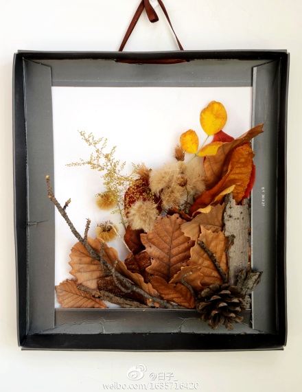 秋天最美的落叶手工,跟秋天有关的树叶手工超级简单