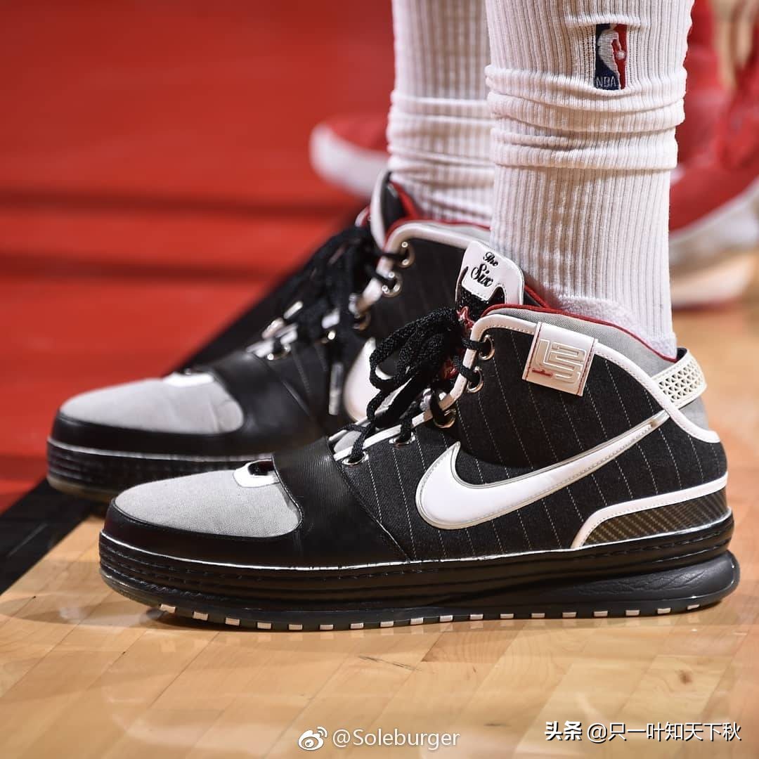 勒布朗詹姆斯上脚球鞋,勒布朗詹姆斯历代配置