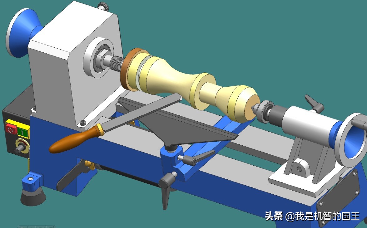 自制木工车床操作视频,木工车床手工操作视频