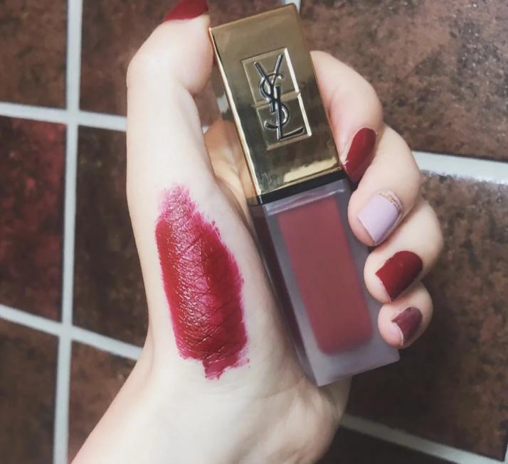 ysl610617613试色,纪梵希唇釉613617