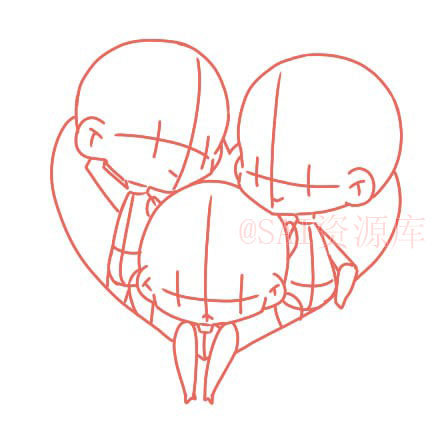 q版小人图片大全可爱,q版人物素材超萌