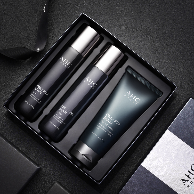 男士十大公认好用的水乳,男士水乳套装控油补水保湿三件套