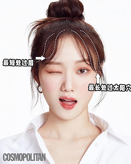 什么脸型都适合的刘海在家就能剪,刘海尴尬期适合剪什么样的刘海