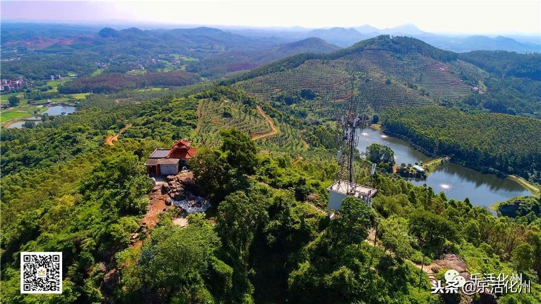 这里被称为化州之镇山，高空航拍气势非凡，历代地师推崇备至
