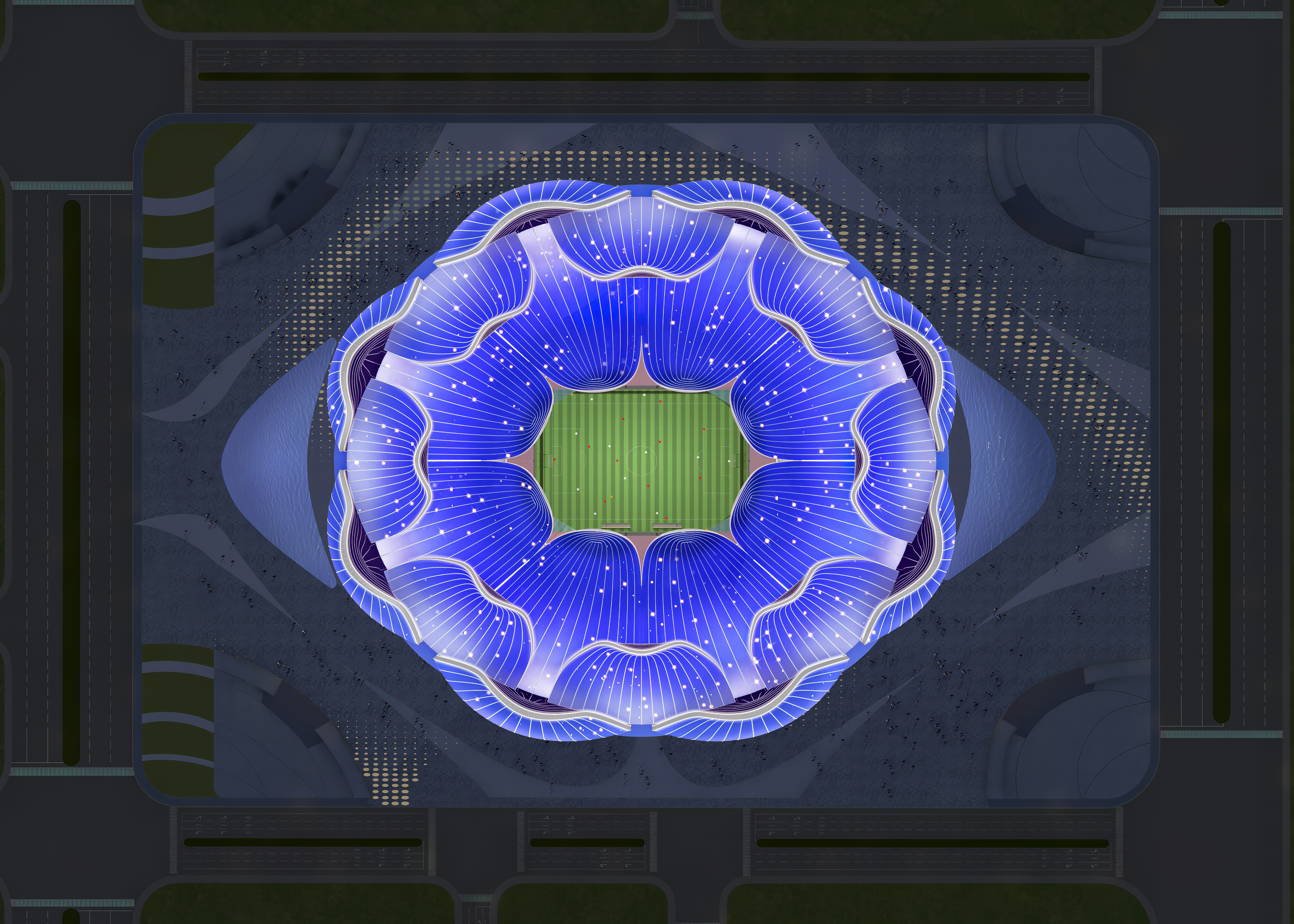 恒大足球场最新效果图,广州恒大荷花足球场视频