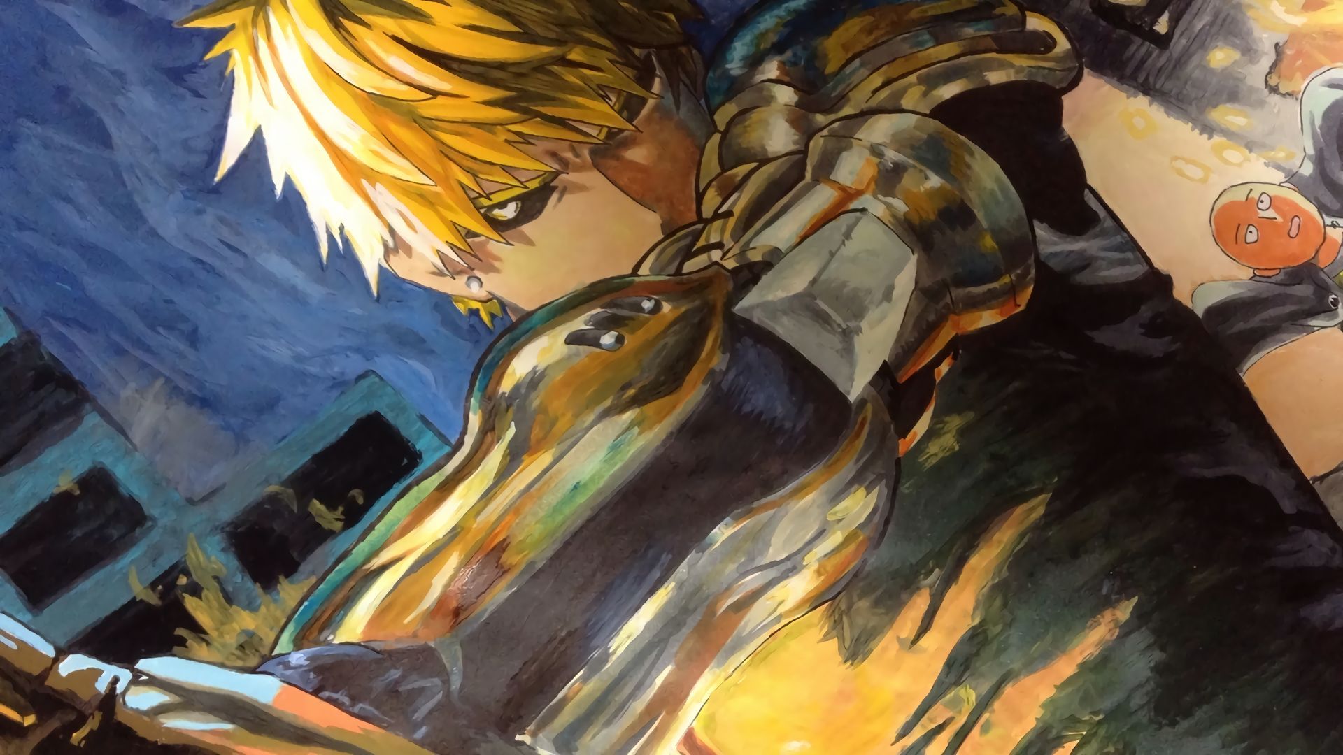 一拳超人男性颜值排名,一拳超人反派颜值前十排行