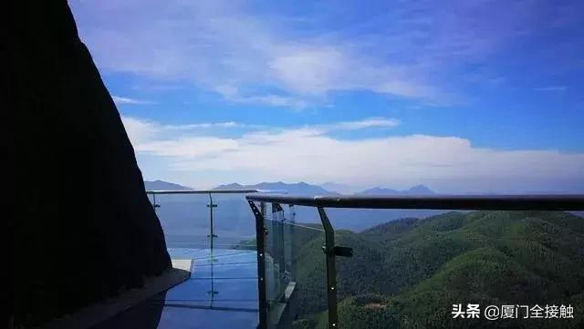 厦门玻璃栈道,厦门山海步道玻璃栈道