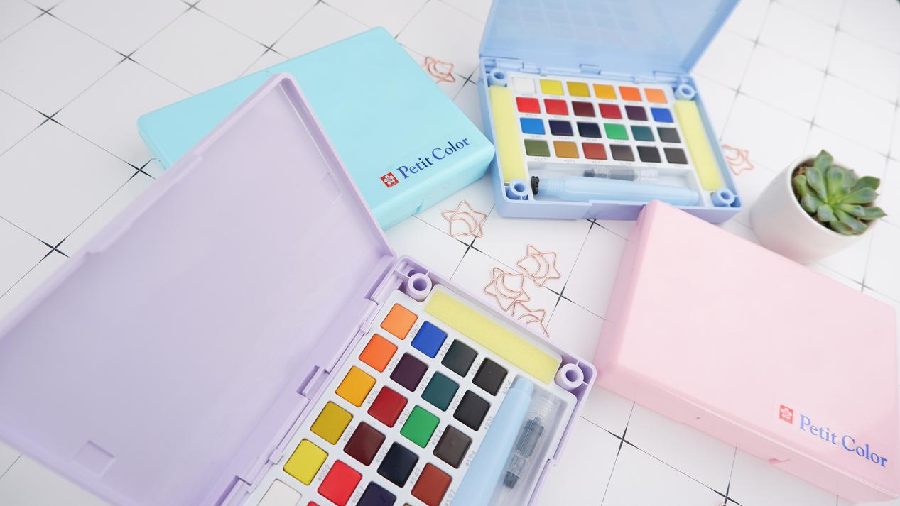 固体的水彩怎么画,怎样的水彩笔最好用