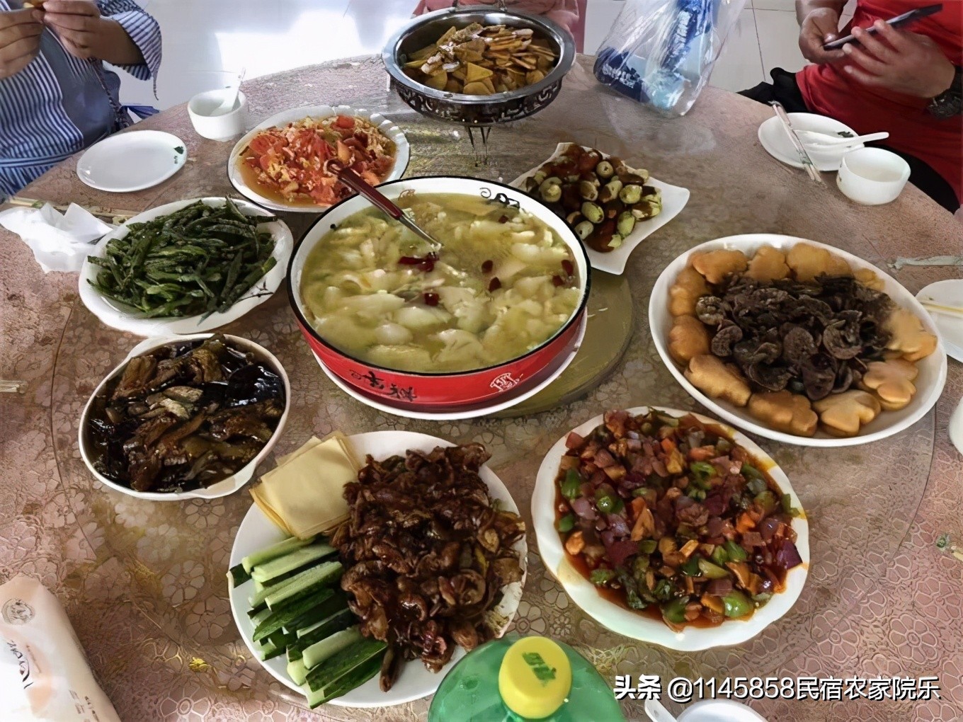 蓟县盘山青岚山庄农家院,享用蓟县农家院的风景