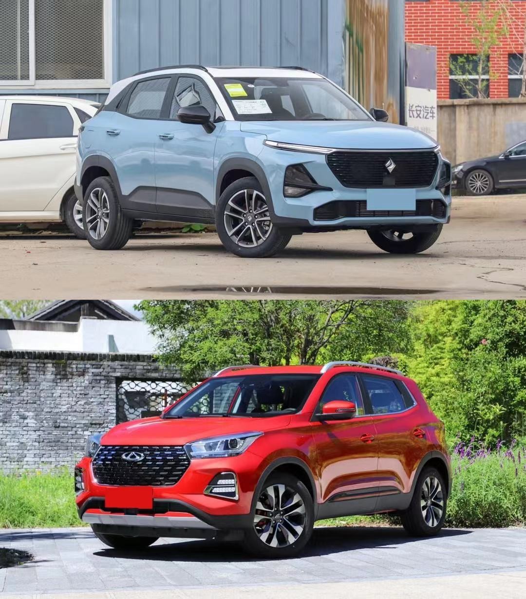 瑞虎5x跟新宝骏rs3哪个好,瑞虎5x与新宝骏rs3