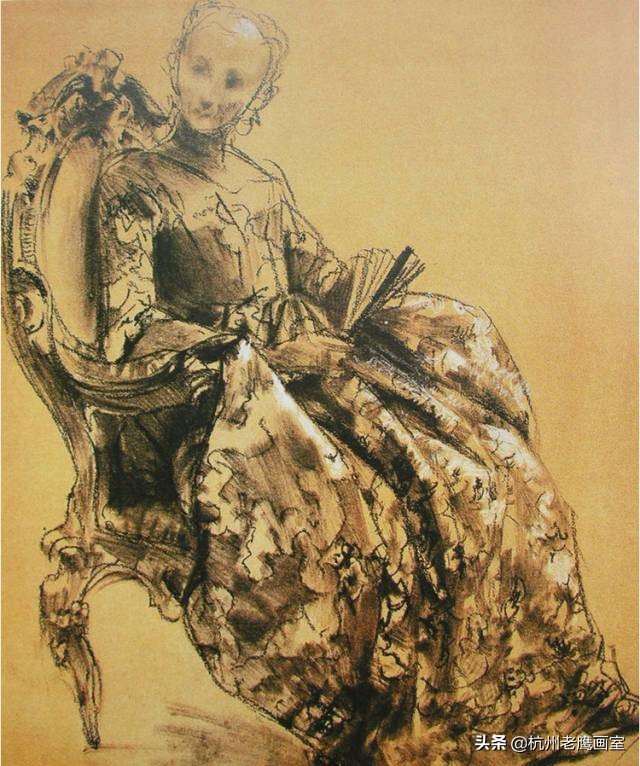 100幅公认最好的素描,100幅素描艺术欣赏