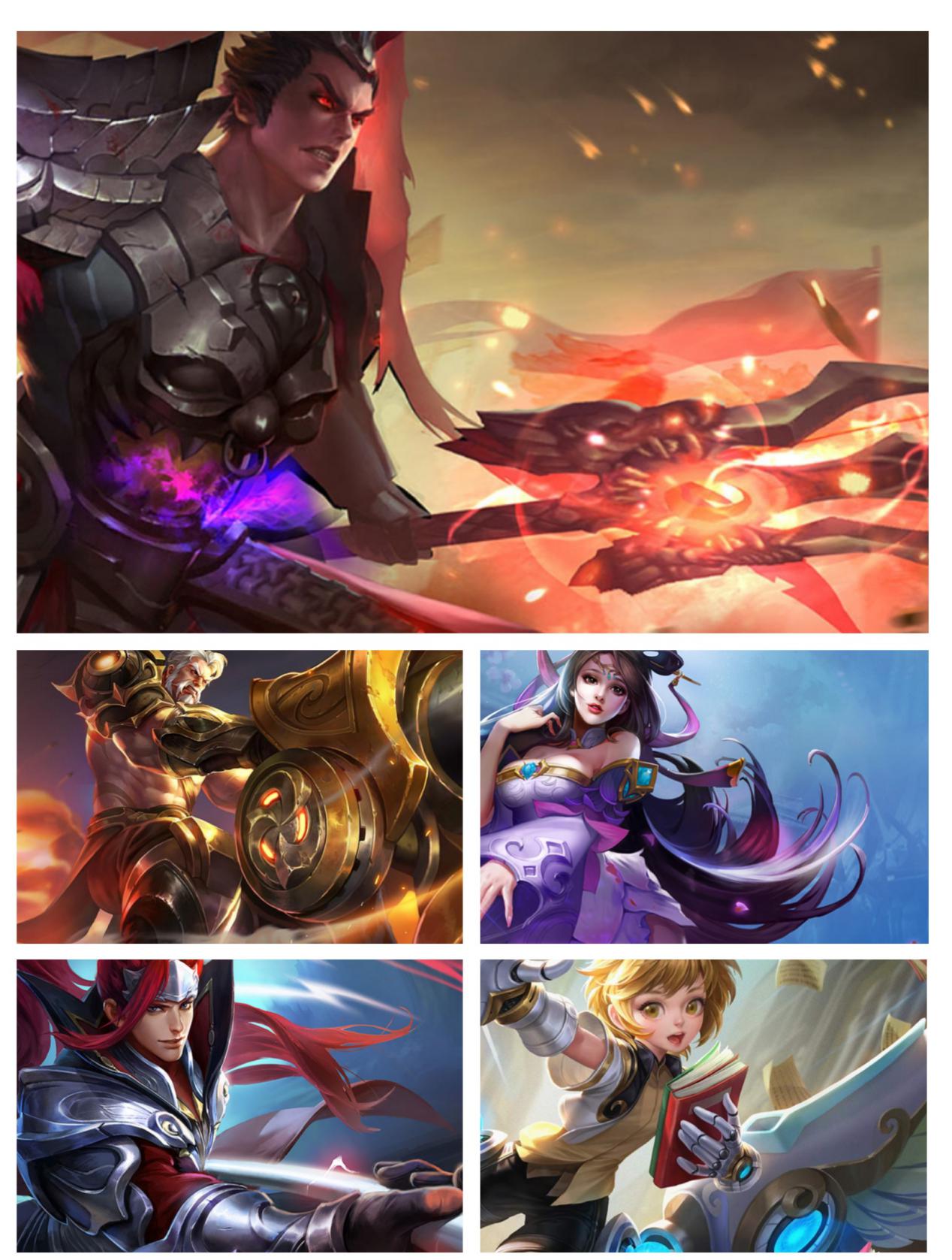 王者光荣峡谷最养眼的五黑阵容,王者光荣五排阵容推荐简单易上手