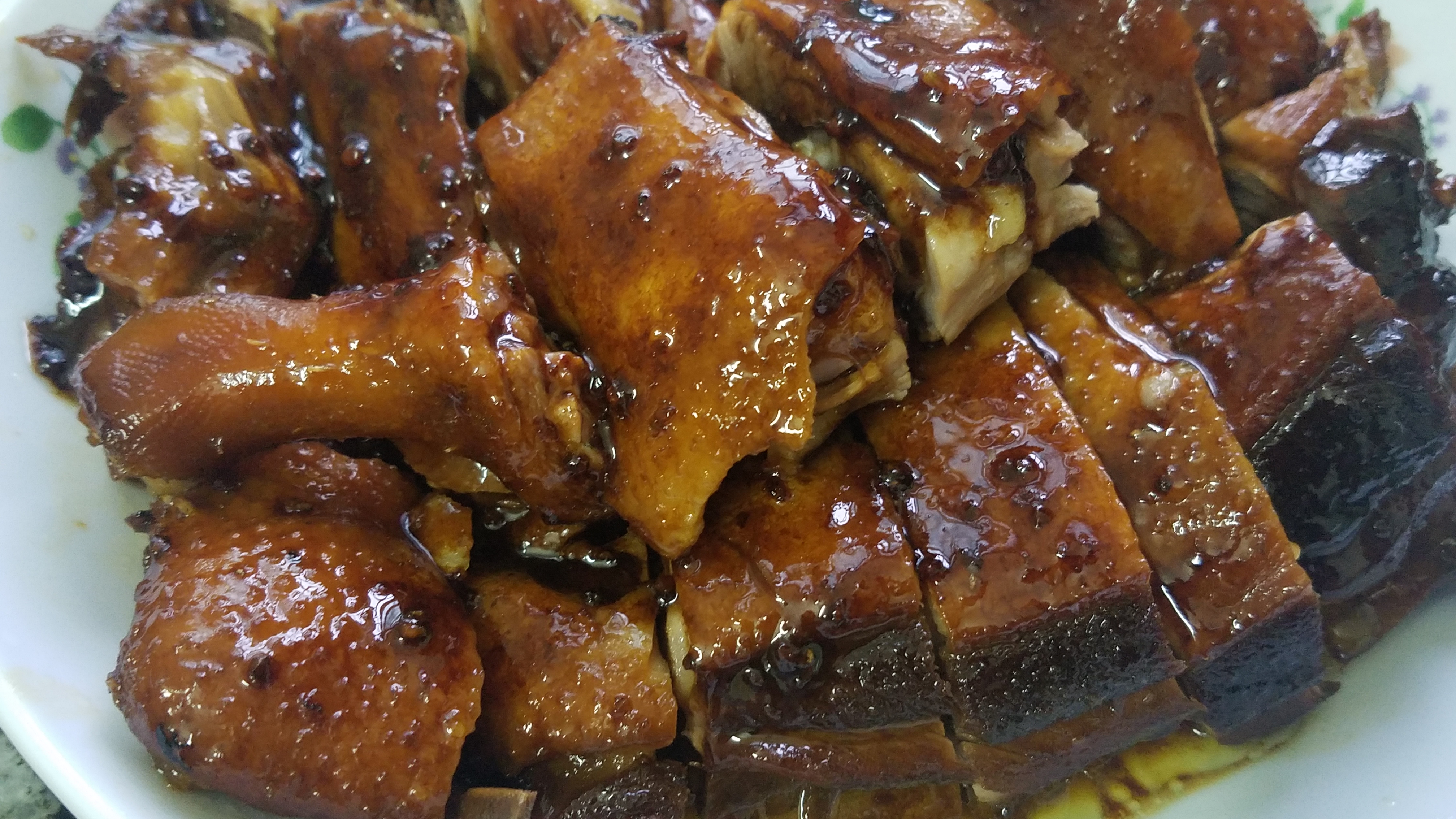 腐竹焖鸭肉广东客家,广东正宗海鲜鸭肉煲