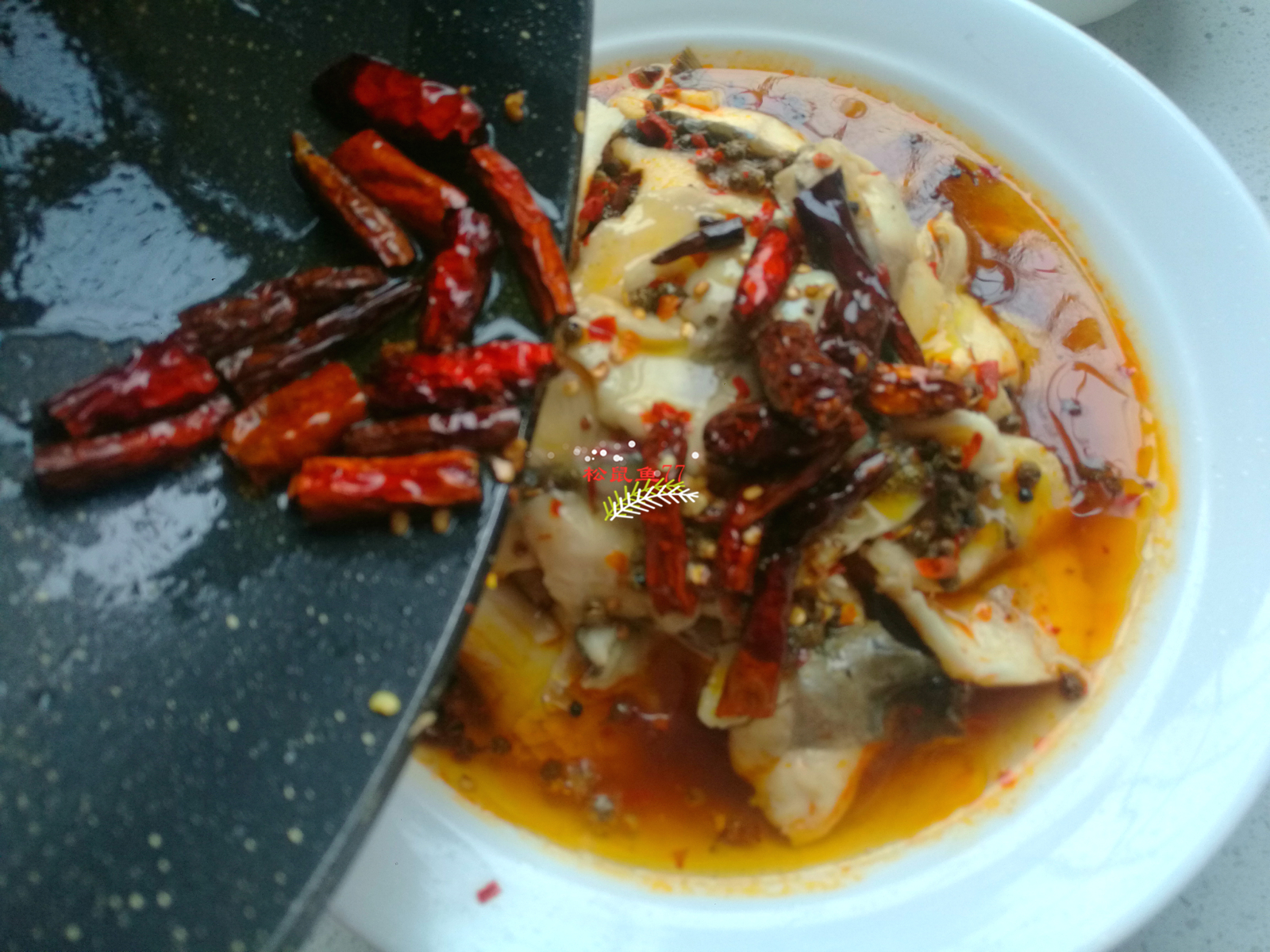 水煮鱼油怎么做最好吃,水煮鱼油多的做法