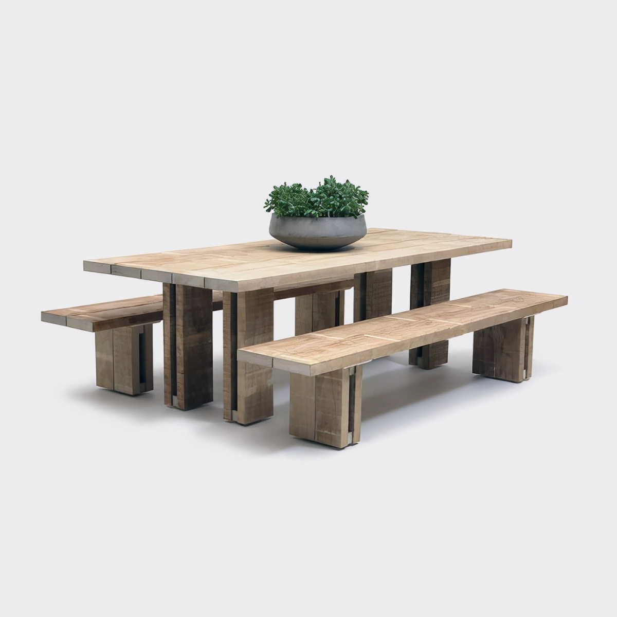 手工打造岩板餐桌,农村自己动手做餐桌