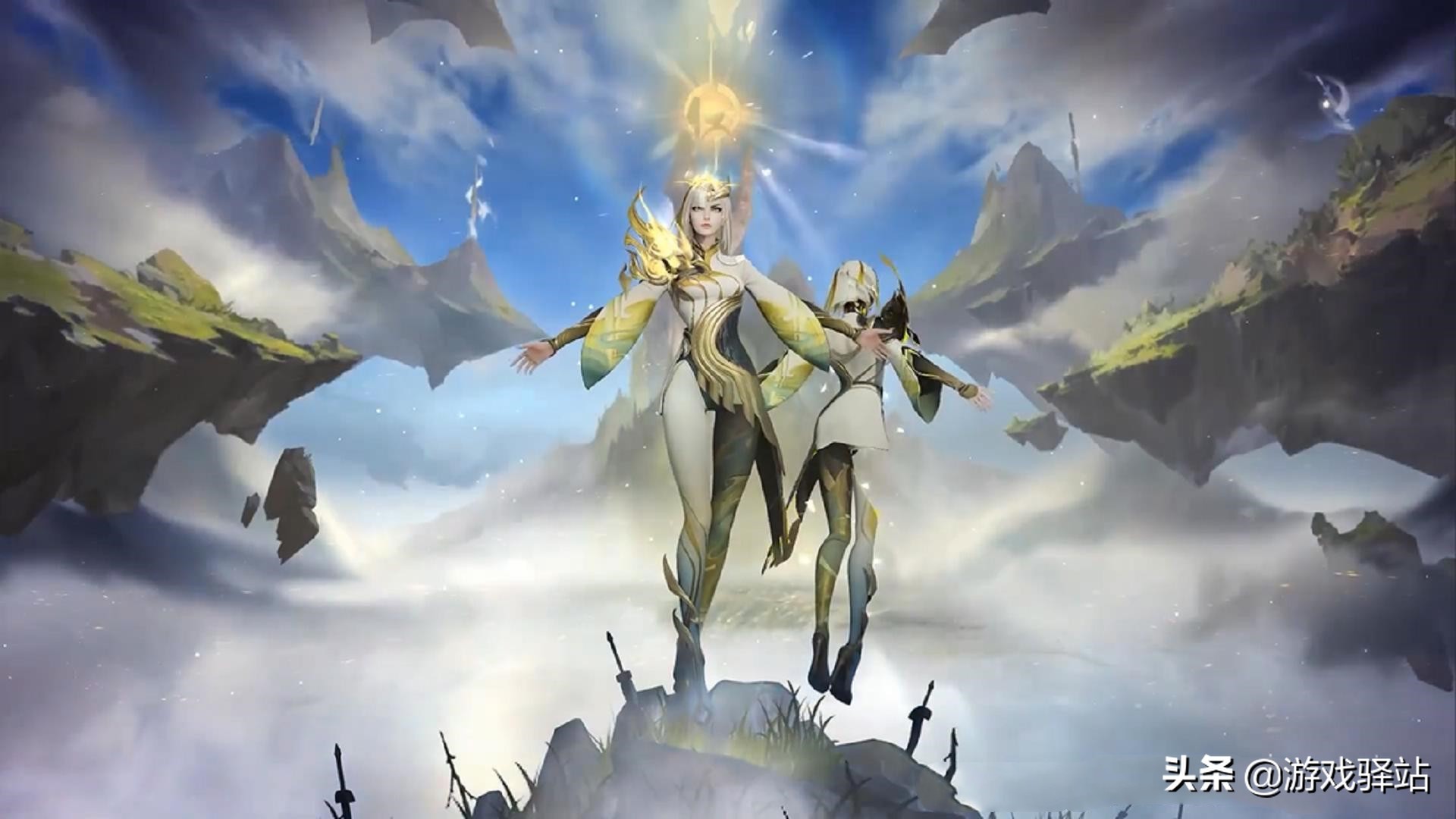 炽阳神光太阳神,王者光荣镜新皮肤炽阳神光手感