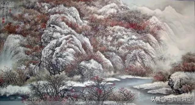 张利国画山水画欣赏,张富君山水画新作品图片