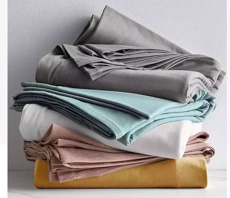 看起来就很舒服的床上四件套,卧室床上四件套舒服