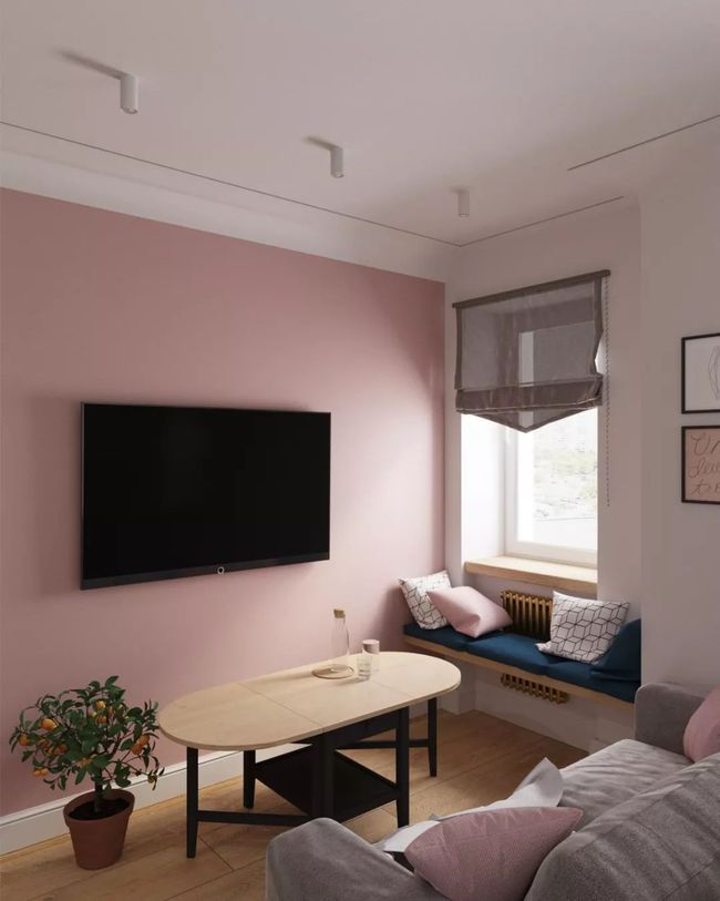 60平一室一厅一衣帽间小户型装修,51平米一室一厅玄关