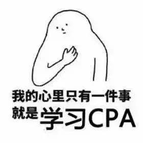 备考cpa专用表情,cpa考试备考图片