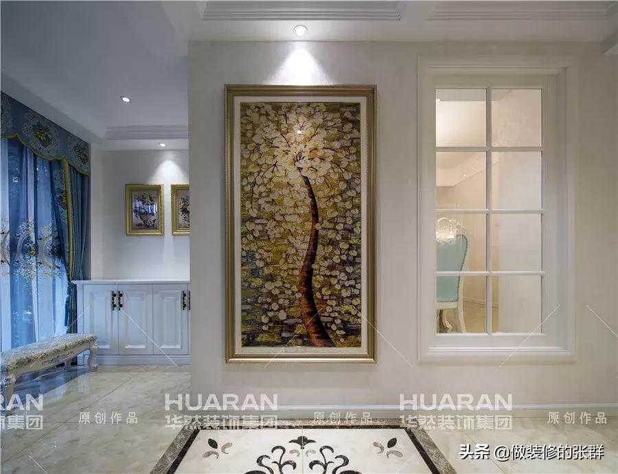 蓝石大溪地四室装修效果图,合肥大溪地三室两厅装修图