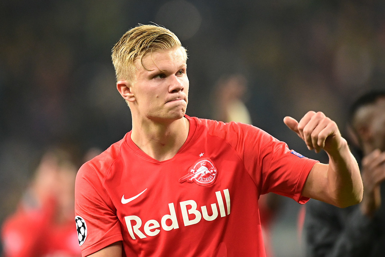 魔人哈兰德最近进球,魔人布欧哈兰德进球