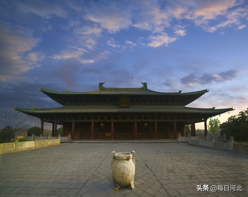 曲阳北岳庙德宁之殿还在维修吗,曲阳北岳庙的壁画是吴道子的吗