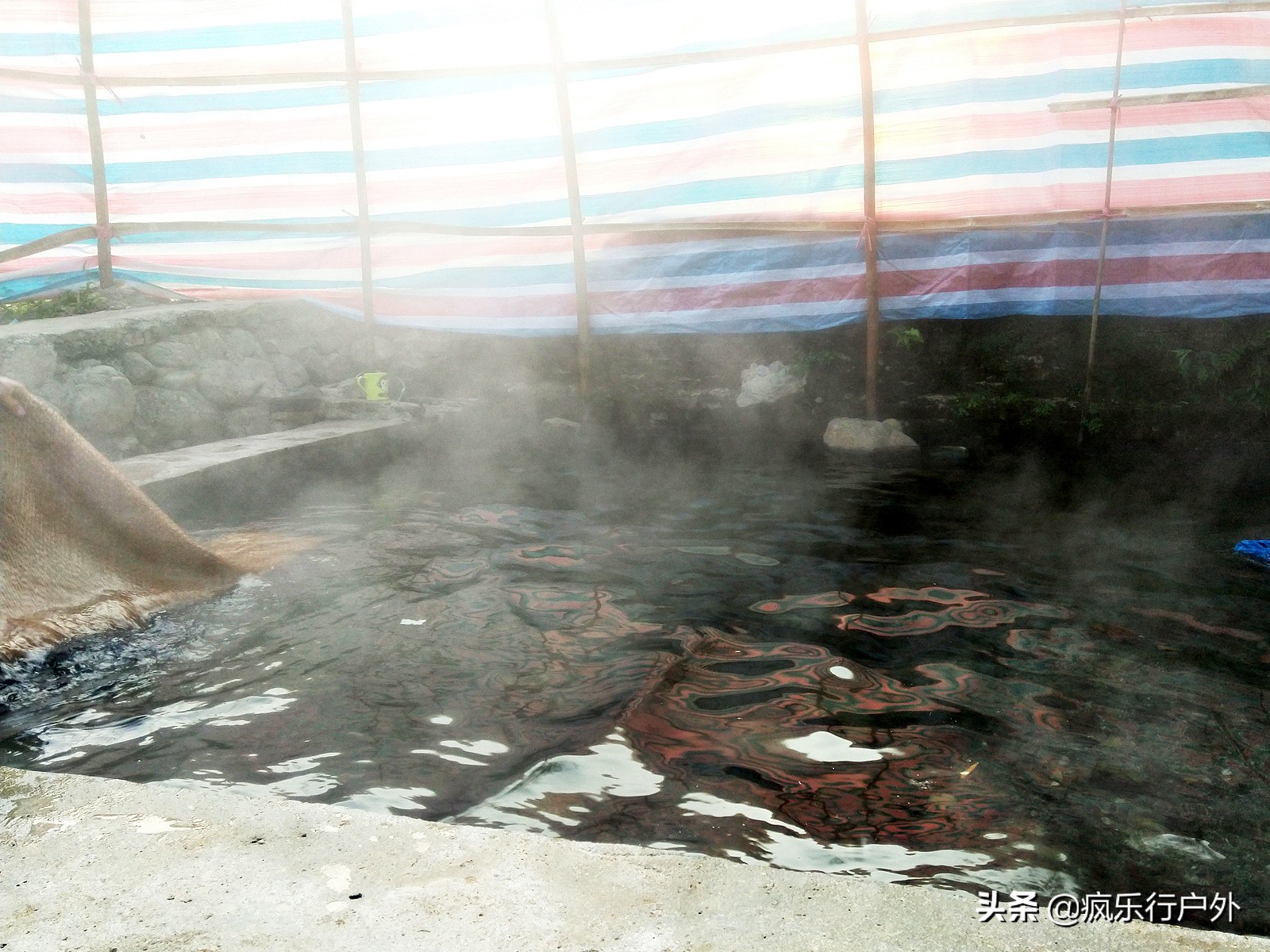 广东废弃的溶洞野温泉,野温泉广东