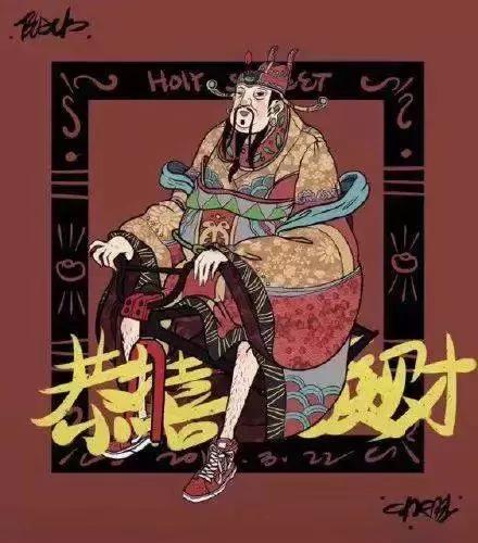 q版财神爷壁纸,财神爷壁纸大全